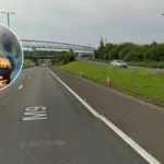 Edinburgh Driver Rushed to Hospital After Car Crashes and Bursts into Flames