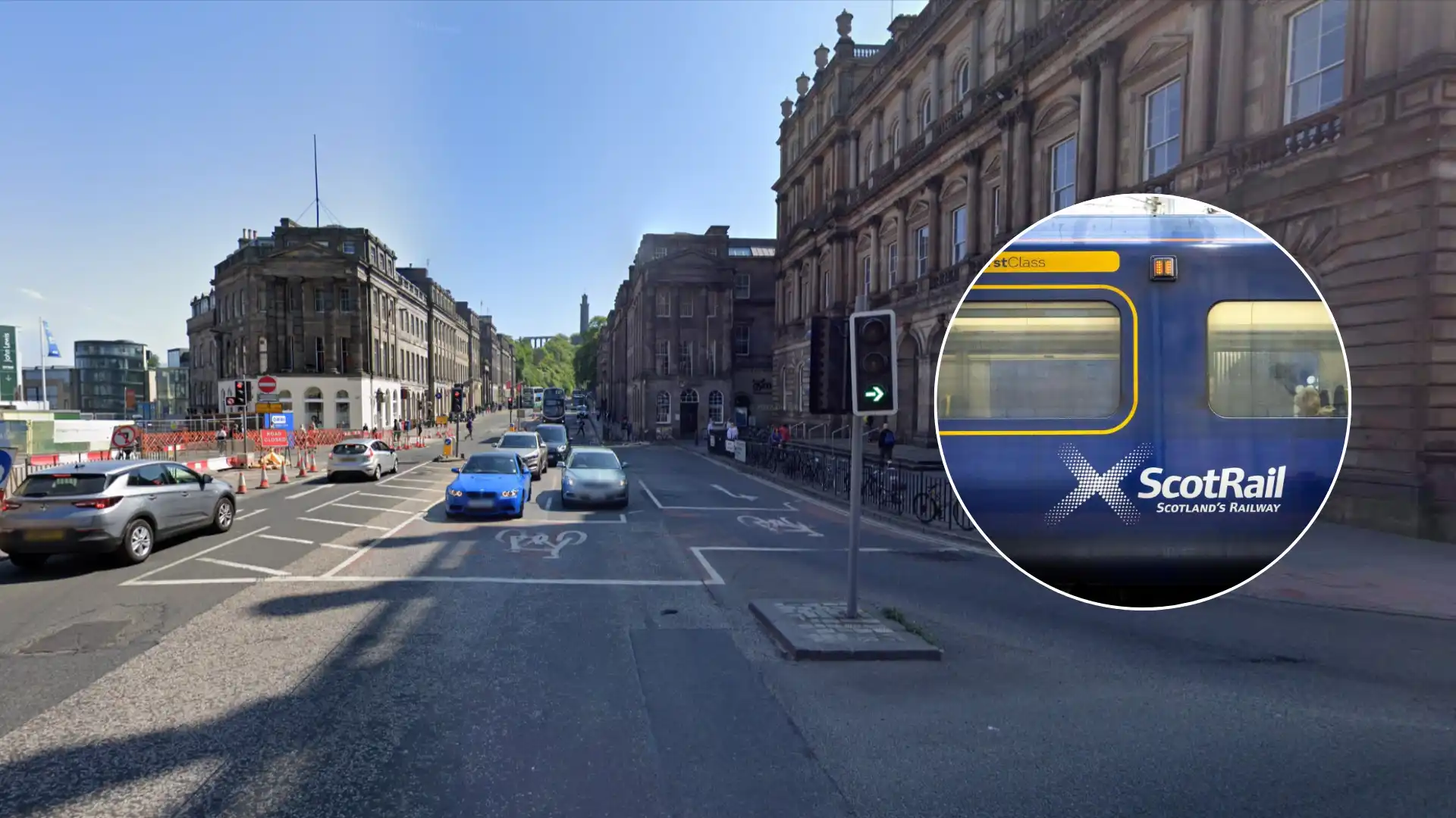 Edinburgh and Glasgow trains disrupted after vehicle hits bridge