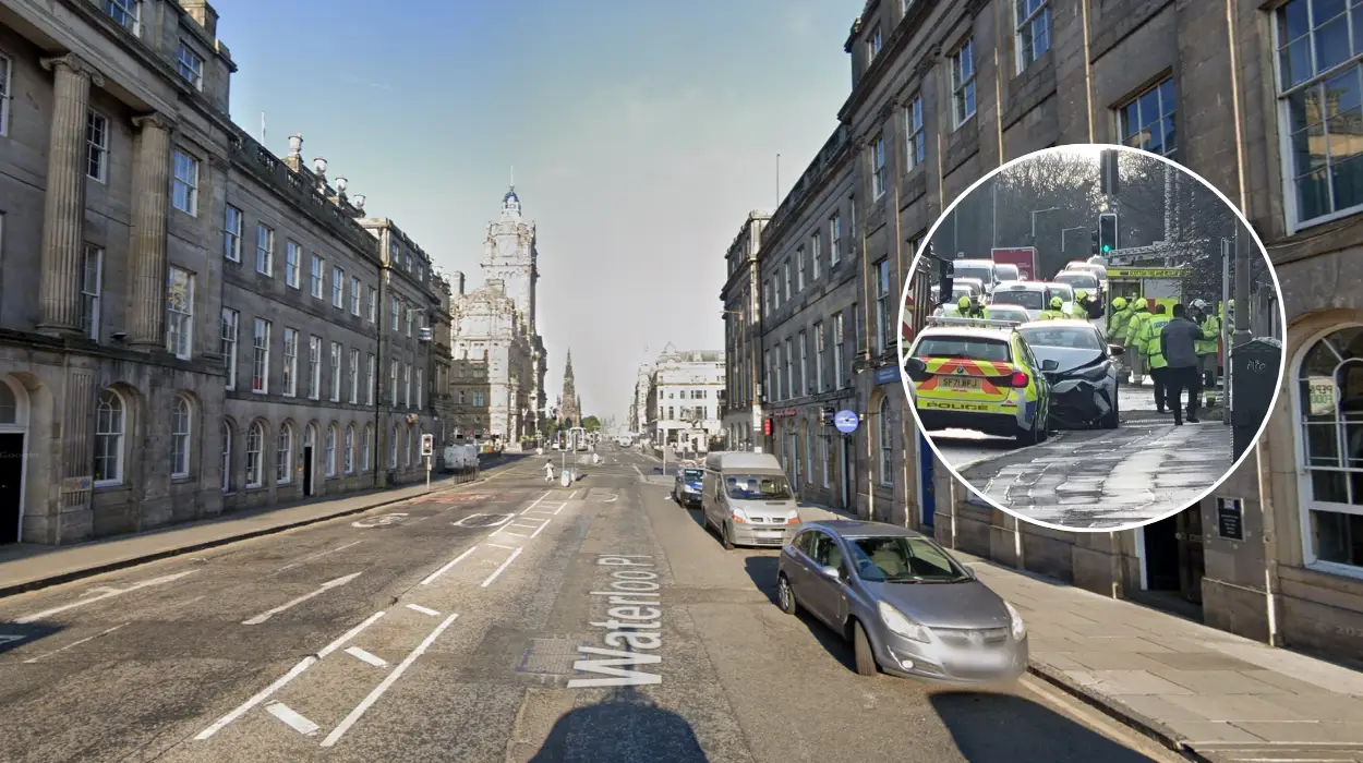Edinburgh police respond to afternoon road collision
