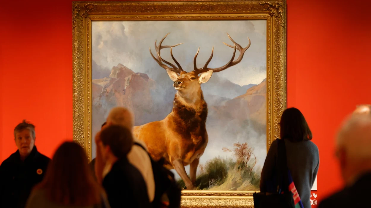Scottish art exhibition opens to public in Edinburgh