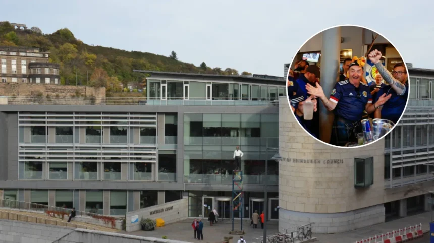 Edinburgh Council World Cup Licences Edinburgh 2026