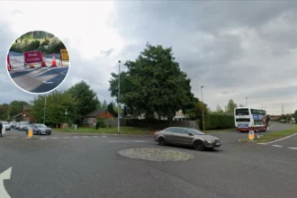 Edinburgh Road Closed After Crash: Delays Expected 2026