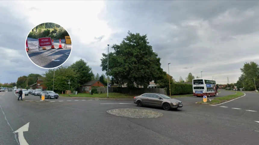 Edinburgh Road Closed After Crash: Delays Expected 2026