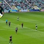 Owen Elding ‘buzzing’ after scoring on first start for Hibs