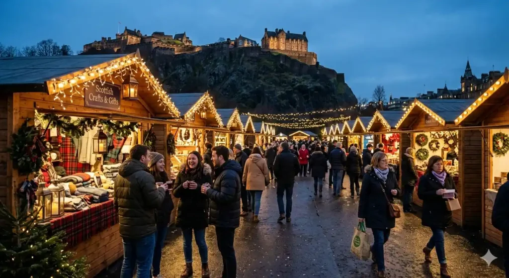 Historical Roots of Edinburgh's Festive Markets