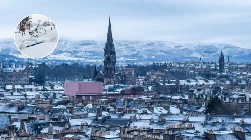 UK Heat, Snow & Blood Rain Hit Cambridge, Edinburgh 2026