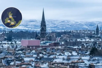 UK Warmest Day, Snow & Blood Rain Swings Edinburgh 2026