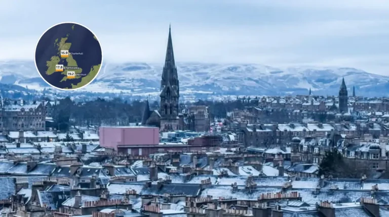 UK Warmest Day, Snow & Blood Rain Swings Edinburgh 2026