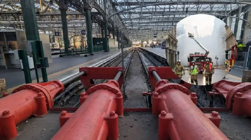 Major disruption to ScotRail services halts trains between Glasgow and Edinburgh