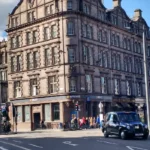 What is the Historical and Modern Significance of Shandwick Place Edinburgh in the West End Transit Corridor