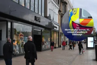 Police Hunt eastern European Man Who Robbed 93-Year-Old in Edinburgh 2026
