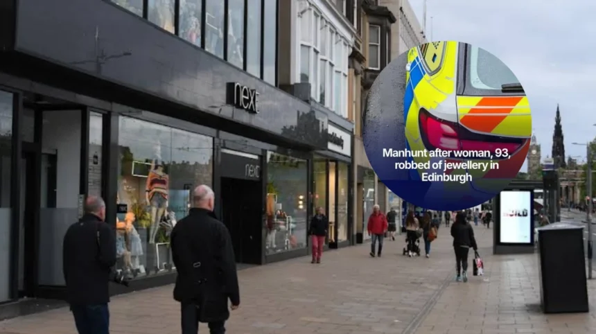 Police Hunt eastern European Man Who Robbed 93-Year-Old in Edinburgh 2026