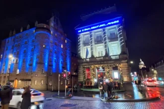 What is the history and background of the Royal Mile Market Edinburgh