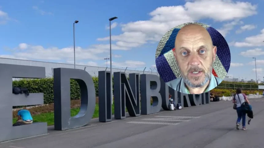 Edinburgh Airport Right-Wing YouTuber Stopped Under Terrorism Act 2000