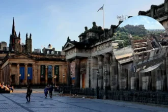 Edinburgh Fire on Princes Street Triggers Travel Chaos and Bus Delays