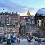 Edinburgh Princes Street Historic Building Destroyed in Early Hours Fire