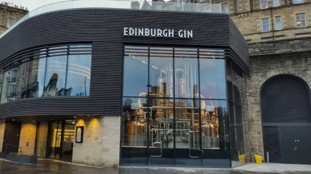 What is the origin of Edinburgh Rhubarb Ginger Gin