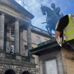 Edinburgh attacker led drunk woman until security guard acted