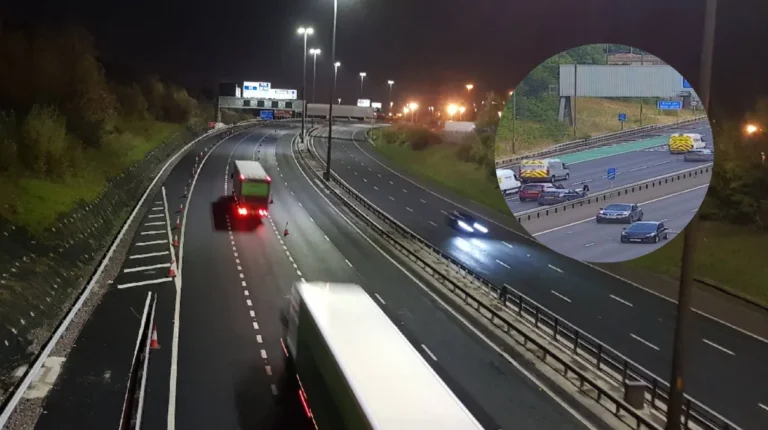 Road Closed on M8 Near Edinburgh Following Traffic Collision