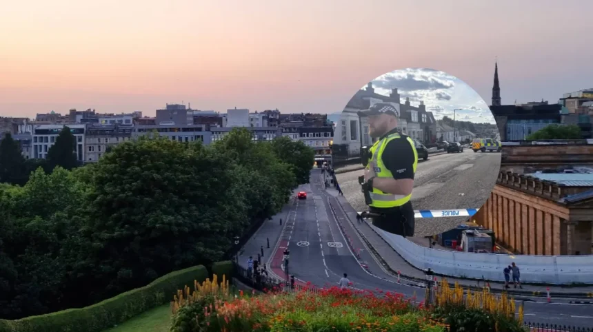 Edinburgh Road Reopens Following Bomb Disposal Operation
