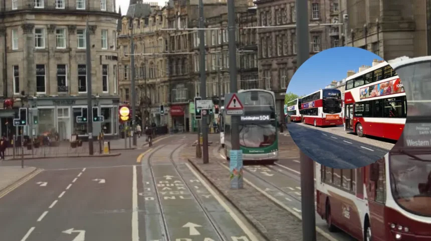Edinburgh bus route changes target George Street congestion
